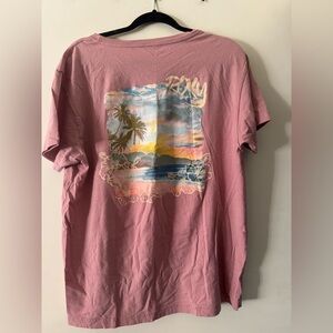 Roxy Soft Pink Tee
